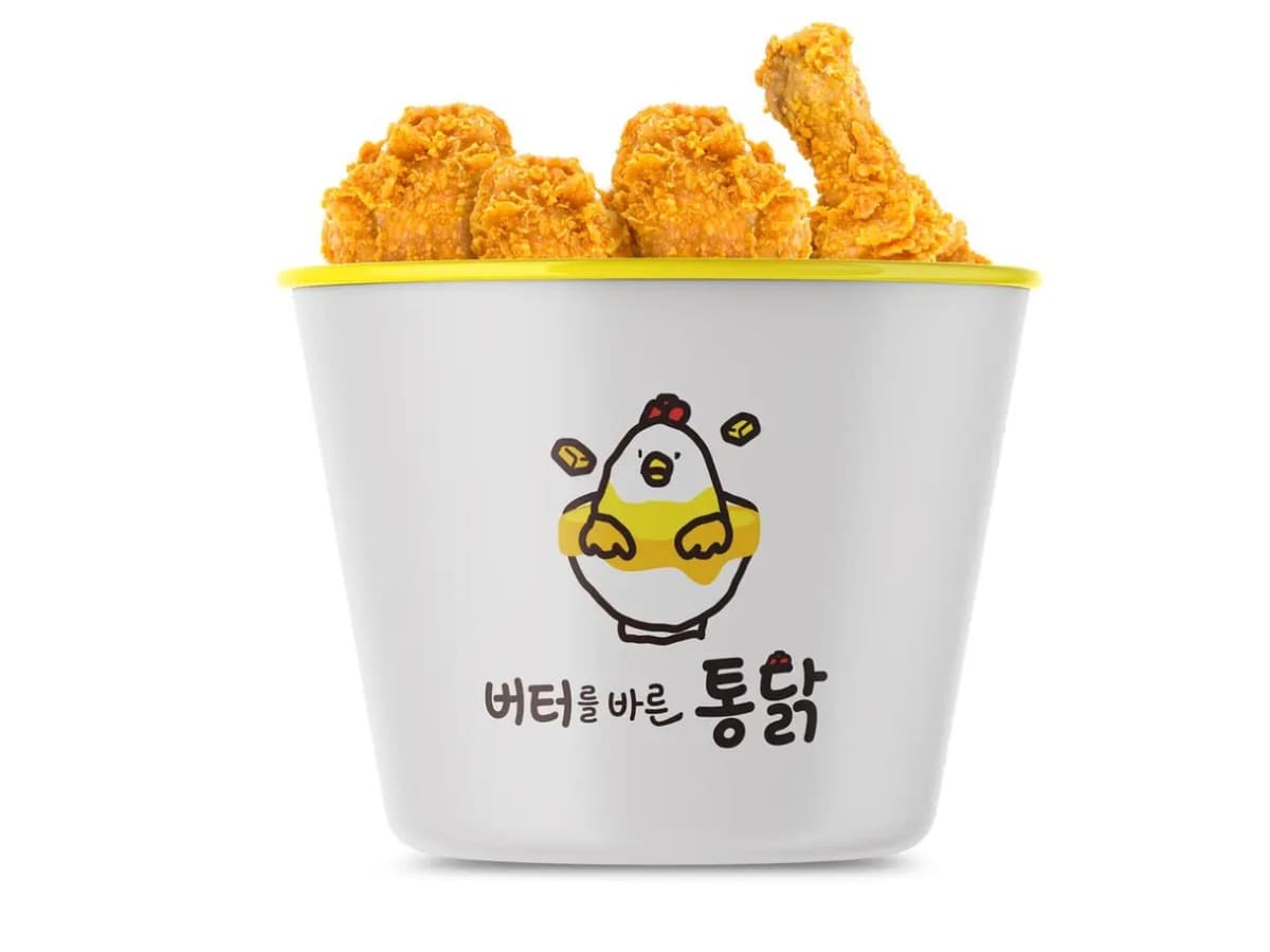 버터를 바른 통닭 캐릭터 브랜드 디자인 캐릭터 포트폴리오