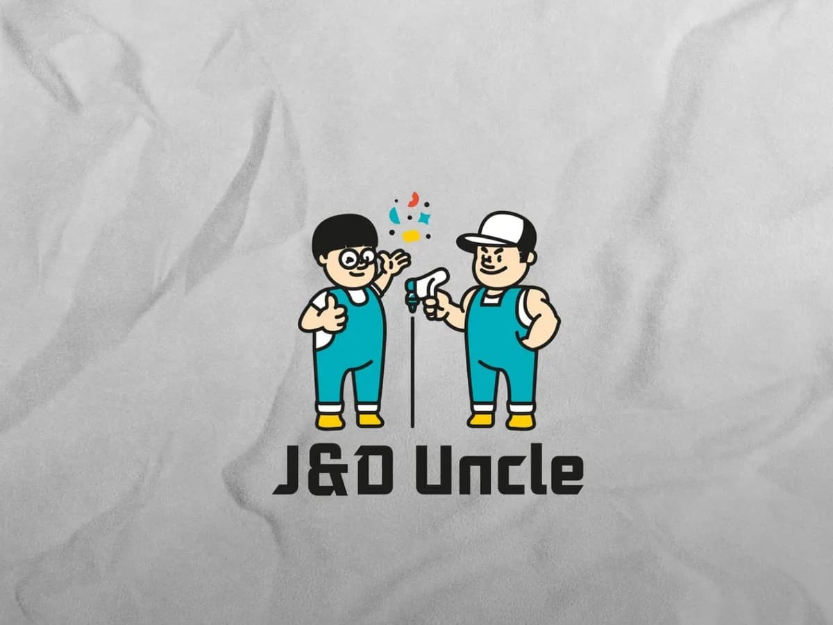 J&D Uncle 캐릭터 로고 시스템 캐릭터 포트폴리오